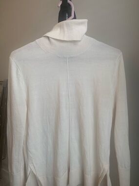 Banana Republic Cream Merino Wool Turtleneck